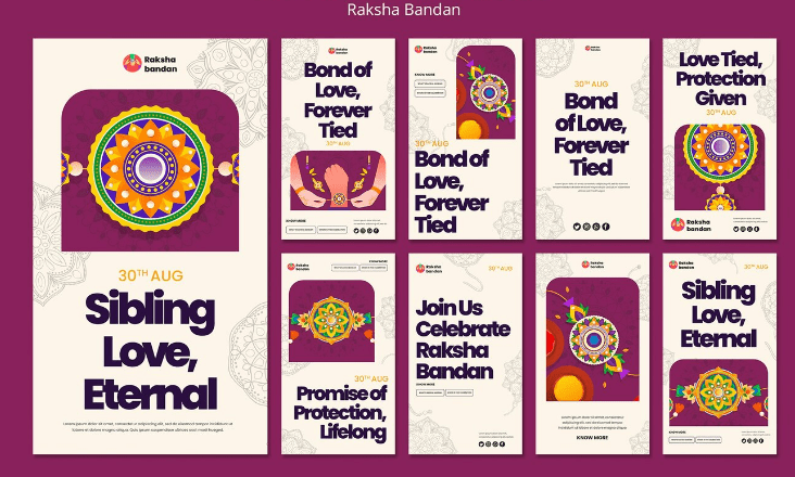 Annual Festival Greeting Designs with Logo